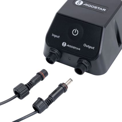 Aigostar - LED RGBW dimmbare MESH-Außenleuchte LED/35W/3,7V 4000mAh 2700-6500K IP65 Ø 30 cm + Fernbedienung