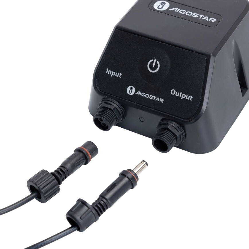 Aigostar - LED RGBW dimmbare Außenlampe MESH LED/35W/3,7V 4000mAh 2700-6500K IP65 Ø 50 cm + Fernbedienung