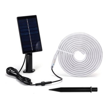 Aigostar - LED RGB dimmbarer Solar-LED-Streifen LED/1,6W/3,2V 5 m IP65 1800 mAh + Fernbedienung