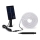 Aigostar - LED RGB Dimmbarer Solarstreifen LED/1,6W/3,2V 5 m IP65 1800 mAh + Fernbedienung