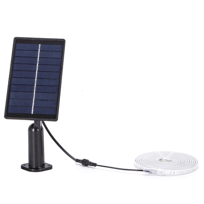 Aigostar - LED RGB Dimmbarer Solarstreifen LED/1,6W/3,2V 5 m IP65 1800 mAh + Fernbedienung