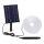 Aigostar - LED RGB Dimmbarer Solarstreifen LED/5W/3,2V 5+2m IP65 4000 mAh + Fernbedienung