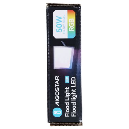 Aigostar - LED RGB dimmbarer Strahler LED/50W/230V IP65 + Fernbedienung