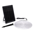 Aigostar - LED RGB dimmbares Solar-LED-Band LED/10W/3,2V 10 m IP65 8000 mAh + Fernbedienung