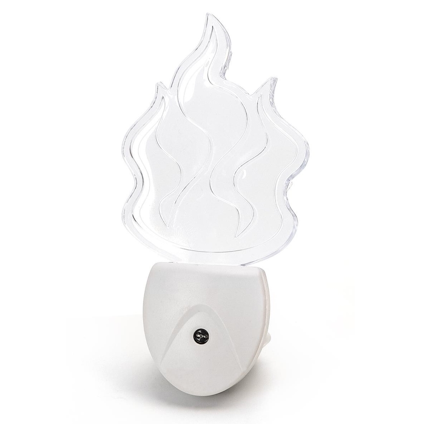 Aigostar - LED RGB Nachtlicht mit Sensor LED/0,5W/230V Flammen-Effekt