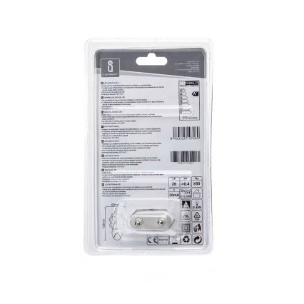 Aigostar - LED RGB Nachtlicht mit Sensor LED/0,5W/230V Flammen-Effekt