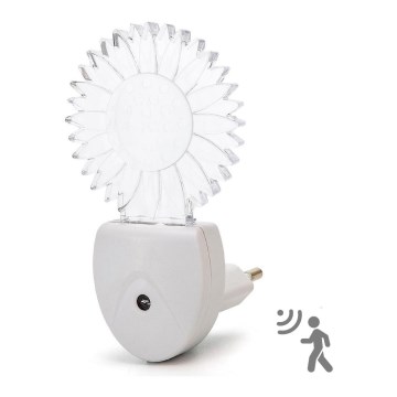 Aigostar - LED RGB Nachtlicht mit Sensor LED/0,5W/230V Sonne