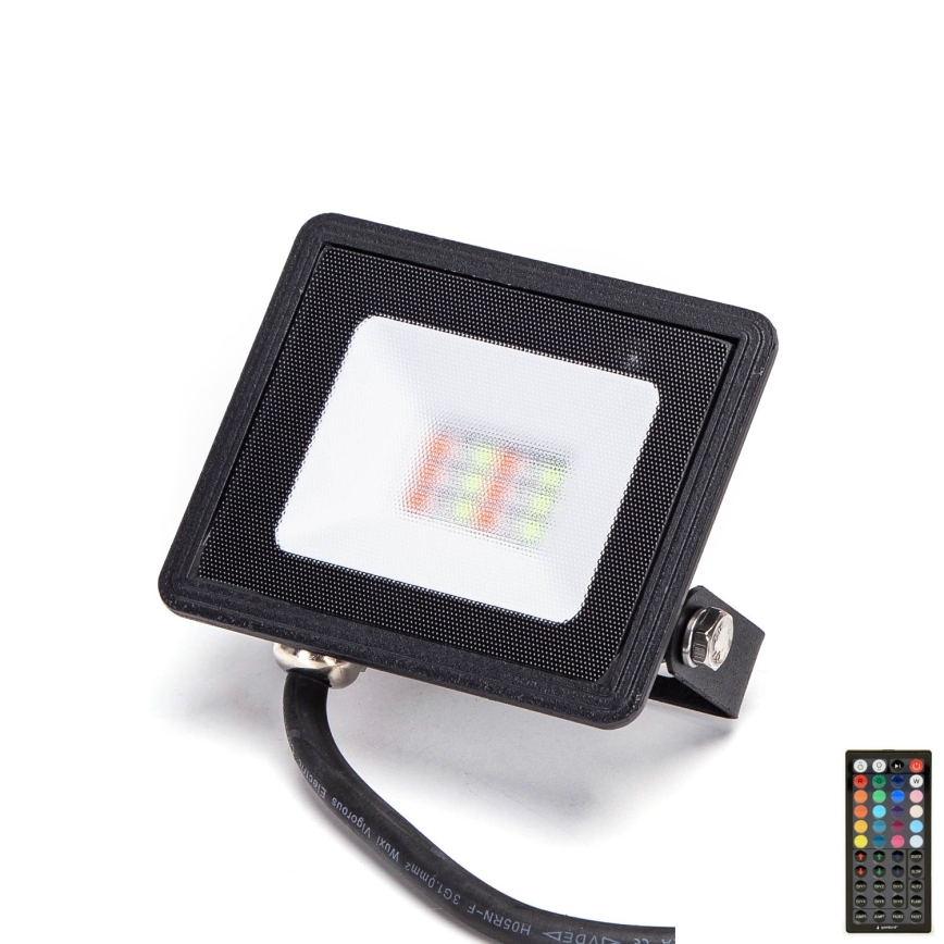 Aigostar - LED-RGB-Strahler LED/10W/230V IP65 + Fernbedienung