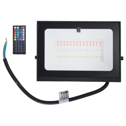 Aigostar - LED RGB-Strahler LED/50W/230V IP65 + Fernbedienung