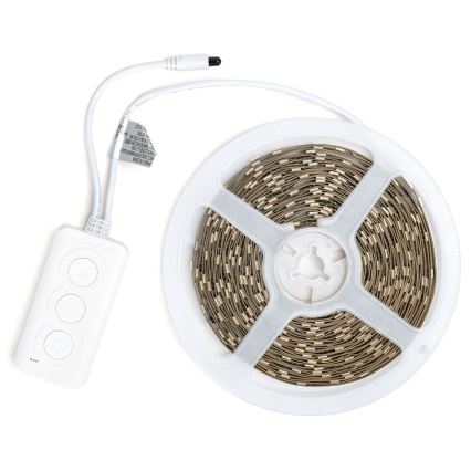 Aigostar - LED RGBIC dimmbarer LED-Streifen 10 m LED/24W/24V + Fernbedienung Wi-Fi