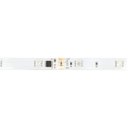Aigostar - LED RGBIC dimmbarer LED-Streifen 10 m LED/24W/24V + Fernbedienung Wi-Fi