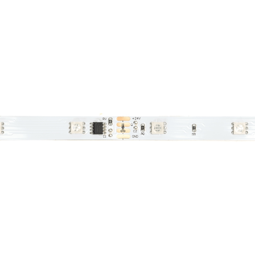 Aigostar - LED RGBIC dimmbarer LED-Streifen 10 m LED/24W/24V + Fernbedienung Wi-Fi