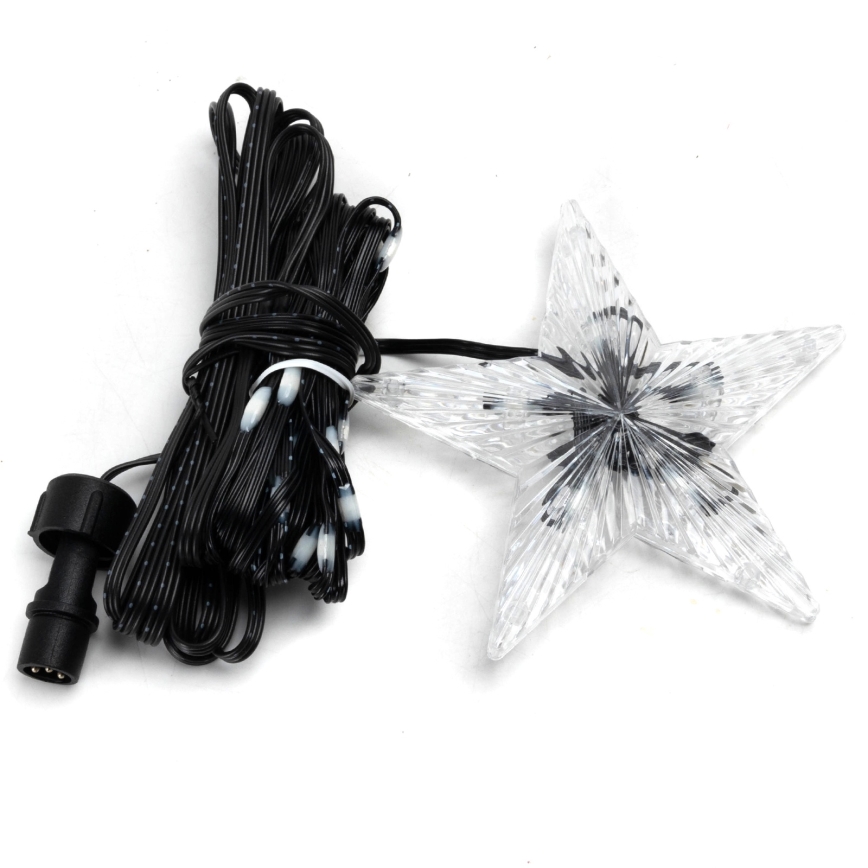 Aigostar - LED RGBICW Intelligente Weihnachtslichterkette für den Außenbereich MESH 50xLED 5m IP44 + Fernbedienung