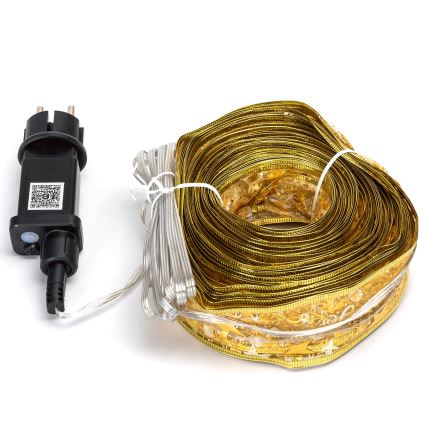 Aigostar - LED RGBICW Intelligente Weihnachtslichterkette für den Außenbereich MESH 100xLED 10 m IP44 + Fernbedienung