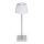 Aigostar - LED RGBW Außen dimmbare wiederaufladbare Tischlampe LED/4W/5V 3600mAh weiß/matter Chrom IP54