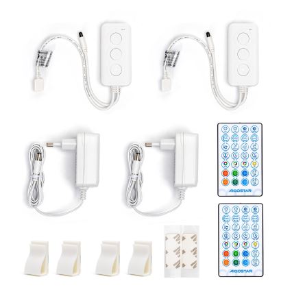 Aigostar - LED RGBW dimmbarer LED-Streifen/18W/12V 2x5 m Wi-Fi