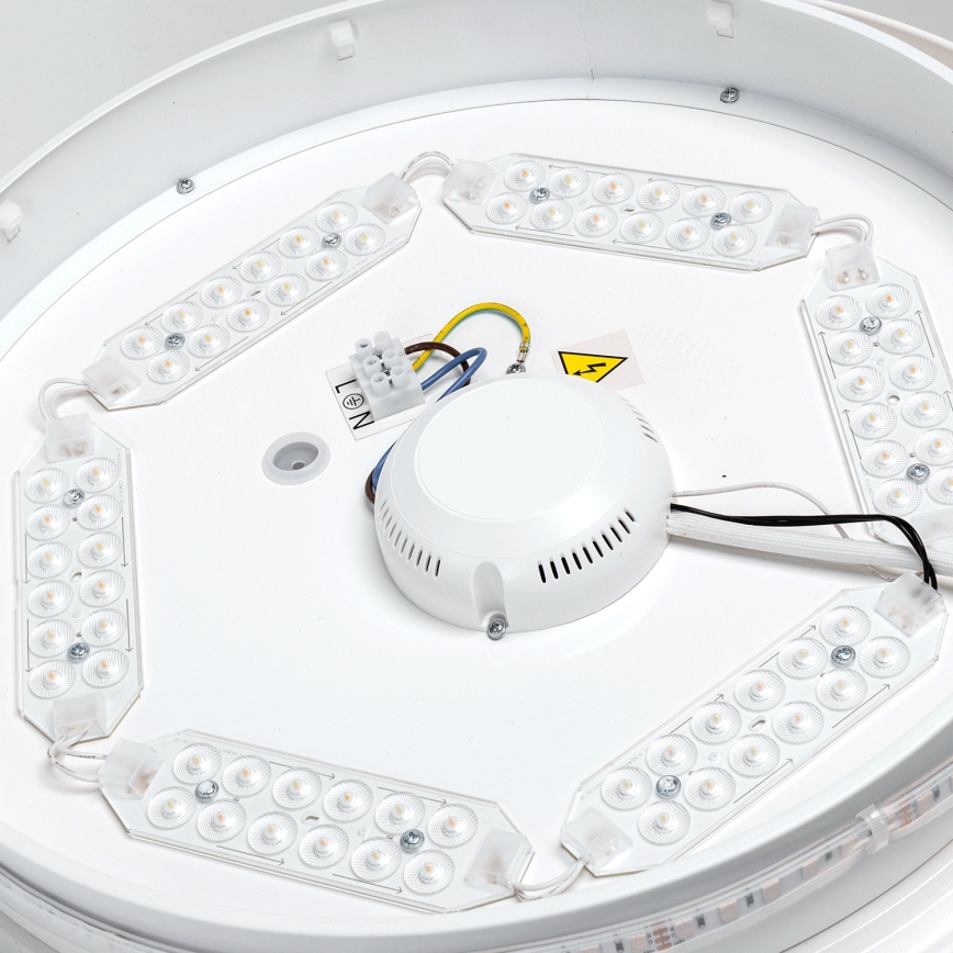 Aigostar - LED RGBW dimmbare Badezimmerleuchte LED/39W/230V 50 cm Wi-Fi IP44