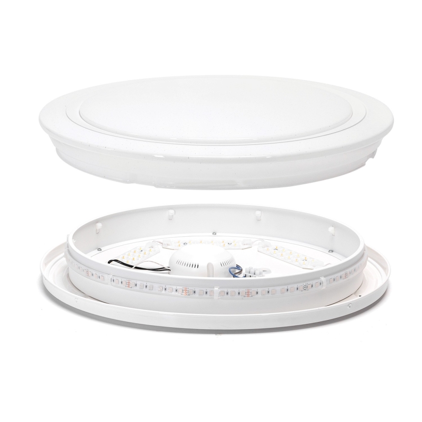 Aigostar - LED RGBW dimmbare Badezimmerleuchte LED/39W/230V 50 cm Wi-Fi IP44