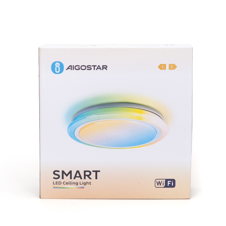 Aigostar - LED RGBW dimmbare Badezimmerleuchte LED/39W/230V 50 cm Wi-Fi IP44