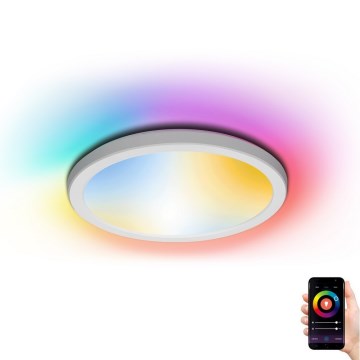 Aigostar - LED RGBW dimmbare Deckenleuchte LED/19W/230V 2700-6500K Wi-Fi