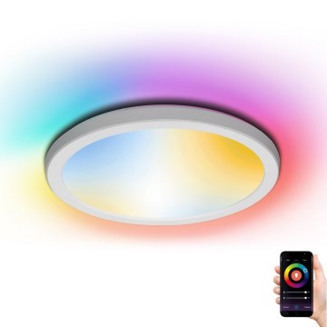 Aigostar - LED RGBW dimmbare Deckenleuchte LED/22W/230V 2700-6500K Wi-Fi