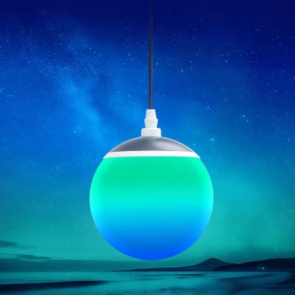 Aigostar - LED RGBW Dimmbare Hängeleuchte MESH LED/8W/230V 2700-6500K weiß + Fernbedienung