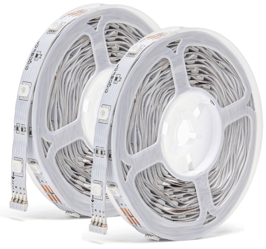 Aigostar - LED RGBW dimmbarer LED-Streifen/18W/12V 2x5 m Wi-Fi