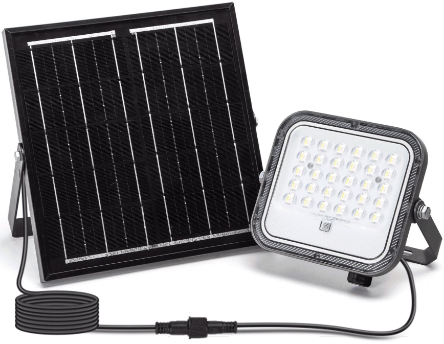 Aigostar - LED RGBW Dimmbarer Solarstrahler LED/50W/3,4V IP66 4000 mAh + Fernbedienung