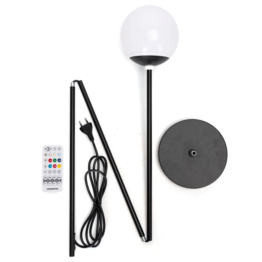 Aigostar - Dimmbare LED RGBW-Stehleuchte MESH LED/8W/230V + Fernbedienung