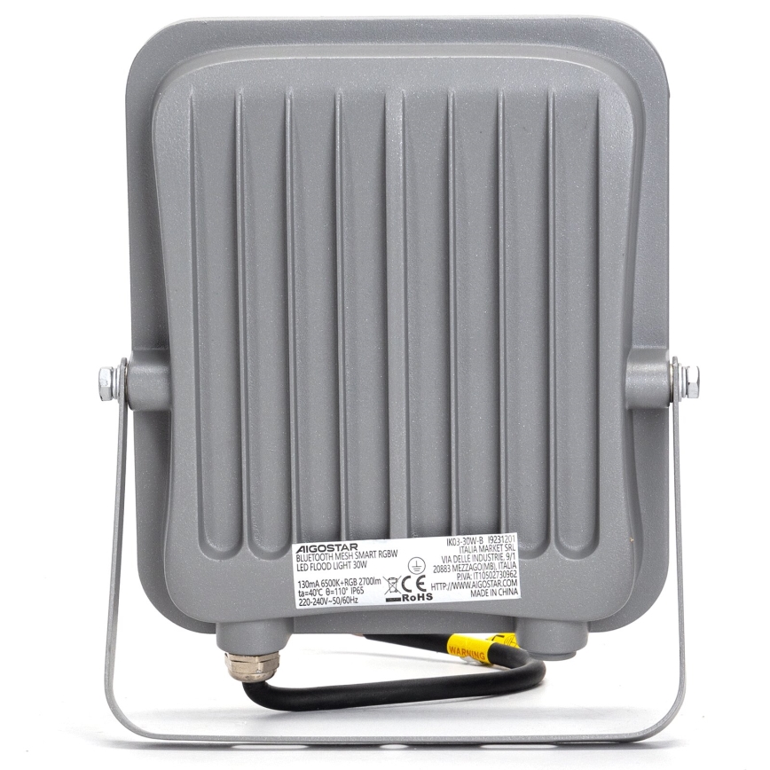 Aigostar - Dimmbarer LED-RGBW-Fluter MESH Smart LED/30W/230V 6500K IP65 + Fernbedienung