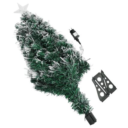 Aigostar - LED Weihnachtsbaum für den Außenbereich 85 LEDs/8 Funktionen 0,9 m IP44 mehrfarbig
