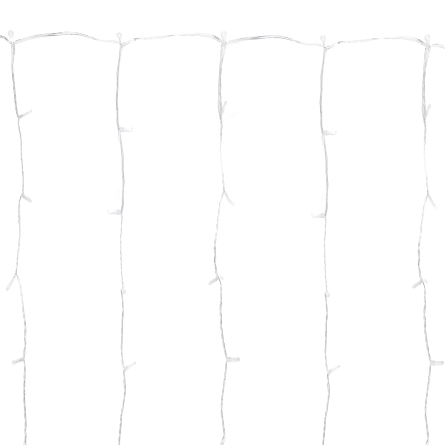 Aigostar - LED Außen-Weihnachtslichterkette 234xLED/ 1,2x1,8 m IP44 mehrfarbig