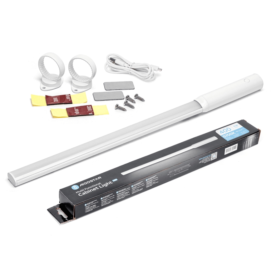 Aigostar - LED-Schrankbeleuchtung mit Bewegungsmelder LED/5W/5V 5700K weiß