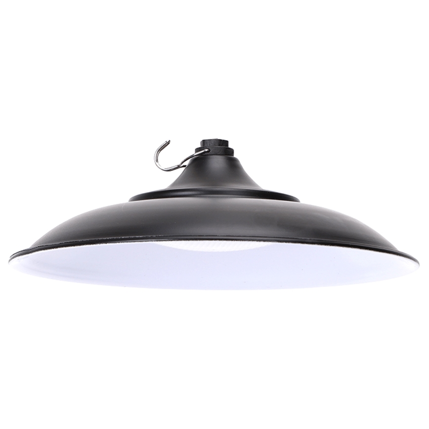 Aigostar - LED-Solarleuchte mit Sensor 2x LED/70 W/12 V 12000 mAh 6500 K IP65 Ø 23,5 cm + Fernbedienung