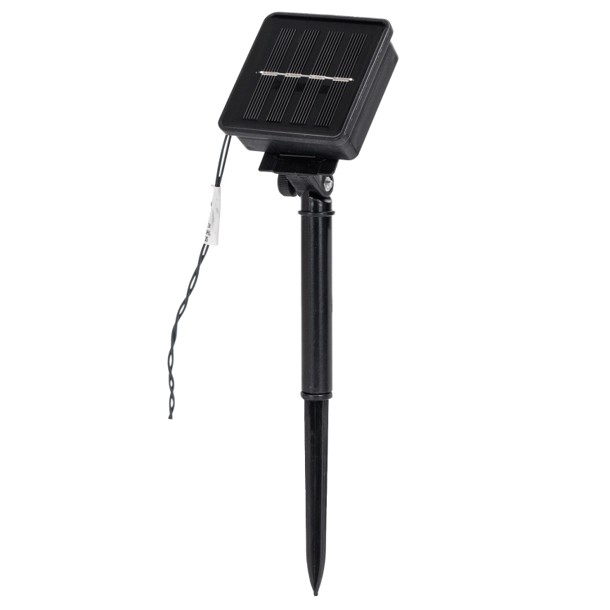 Aigostar - LED-Solar-Lichterkette 200 LEDs / 8 Funktionen, 22 m, IP65, mehrfarbig, 800 mAh