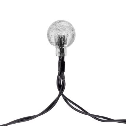 Aigostar - LED Solar-Dekorationskette 50xLED/8 Funktionen 12m IP65 800 mAh warmweiß