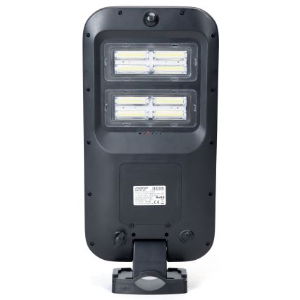 Aigostar - LED-Solar-Straßenlaterne mit Sensor LED/18W/4V 7500mAh IP65 + Fernbedienung