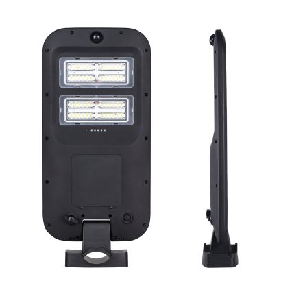 Aigostar - LED-Solar-Straßenlaterne mit Sensor LED/18W/4V 7500mAh IP65 + Fernbedienung