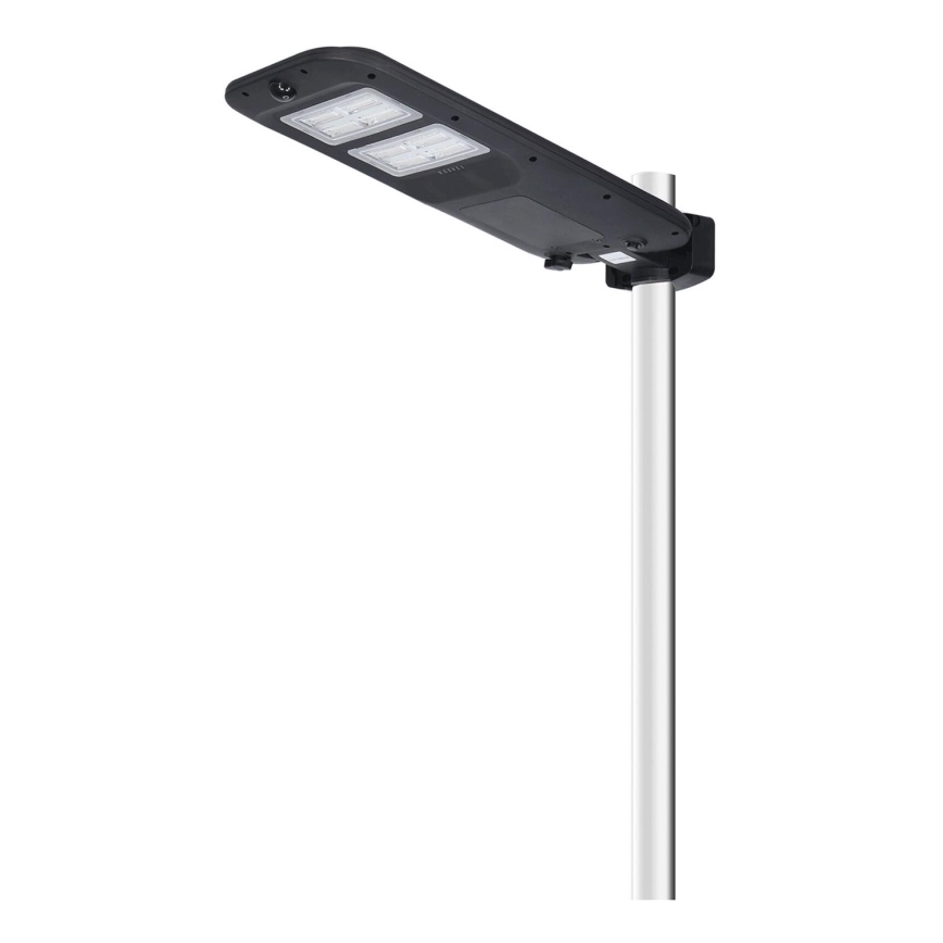 Aigostar - LED-Solar-Straßenlaterne mit Sensor LED/18W/4V 7500mAh IP65 + Fernbedienung