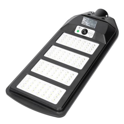 Aigostar - LED-Solar-Straßenlaterne mit Sensor LED/200W/3,2V 12000mAh IP65 6500K + Fernbedienung