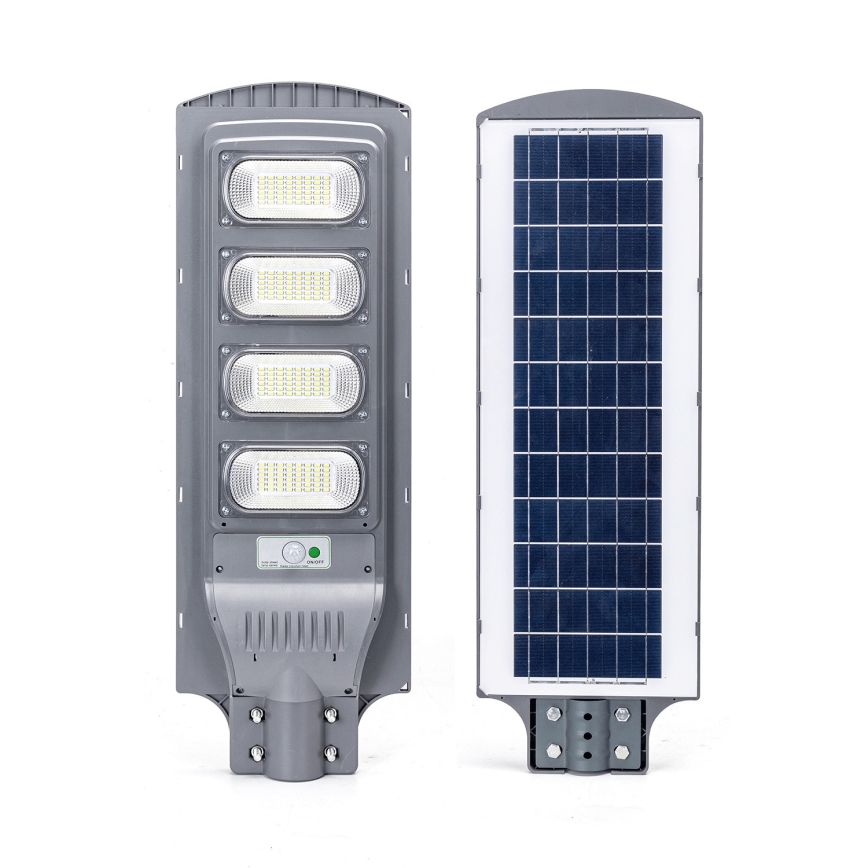 Aigostar - LED-Solar-Straßenlaterne mit Sensor LED/200W/3,2V 20000mAh IP65 6500K + Fernbedienung