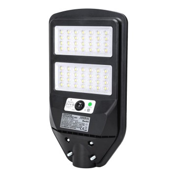 Aigostar - LED-Solar-Straßenlaterne mit Sensor LED/70W/3,2V 4000mAh IP65 6500K + Fernbedienung