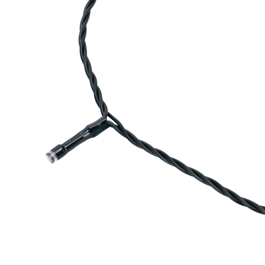 Aigostar - Solar-LED-Weihnachtslichterkette 200 LEDs / 8 Funktionen, 22 m, IP65, mehrfarbig, 800 mAh