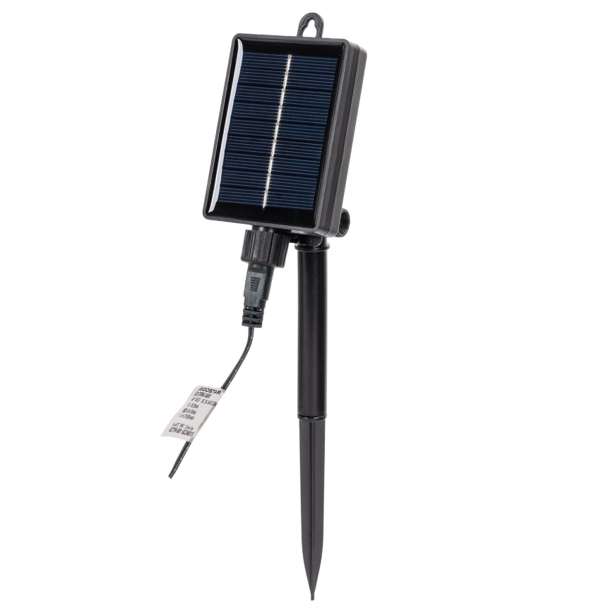 Aigostar - LED Solar-Weihnachtsdekoration LED/0,59W/3,7V 100 cm IP65 130 mAh mehrfarbig
