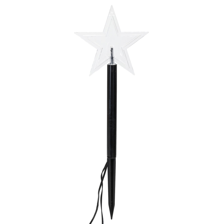 Aigostar - LED Solar-Weihnachtsleuchte LED/0,054W/1,2V 1m IP65 800 mAh kaltweiß