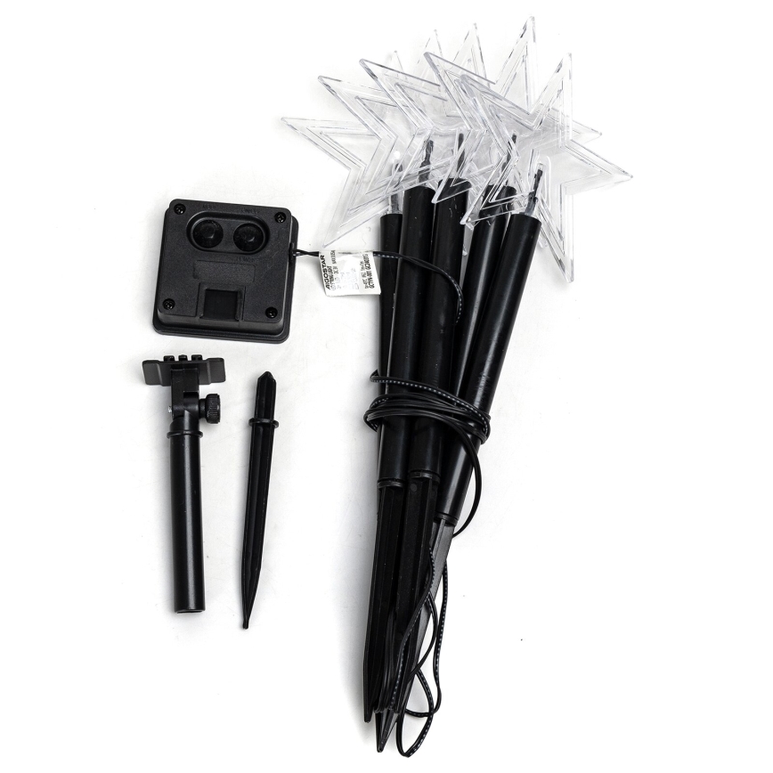Aigostar - LED Solar-Weihnachtsleuchte LED/0,054W/1,2V 1m IP65 800 mAh warmweiß