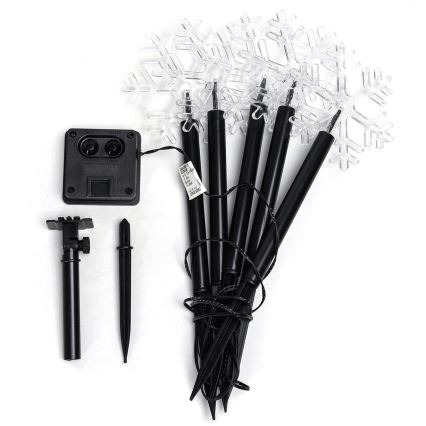 Aigostar - LED Solar-Weihnachtsleuchte LED/0,054W/1,2V 1m IP65 warmweiß