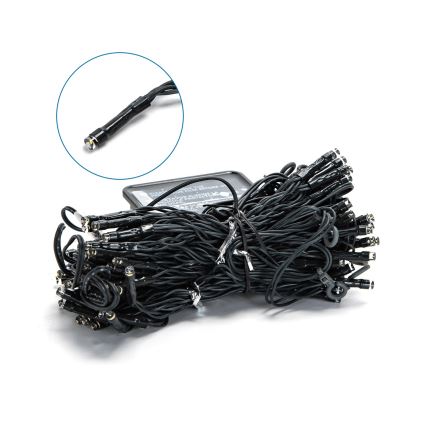 Aigostar - LED Solar-Weihnachtslichterkette 100xLED/8 Funktionen 4x1m IP65 warmweiß 800 mAh
