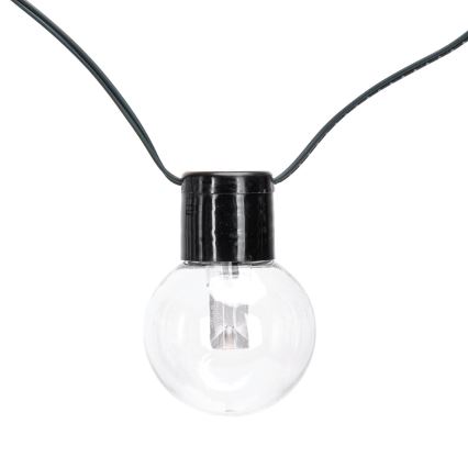 Aigostar - LED-Solar-Weihnachtslichterkette 20xLED/8 Funktionen 11,5m IP65 mehrfarbig