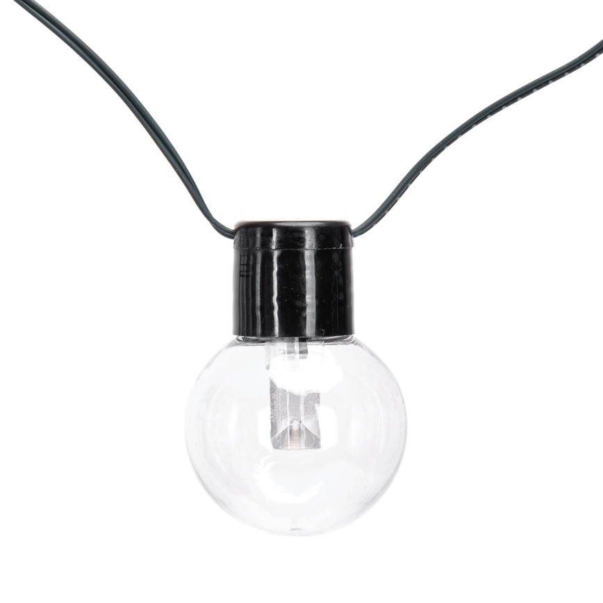 Aigostar - LED-Solar-Weihnachtslichterkette 20xLED/8 Funktionen 11,5m IP65 mehrfarbig